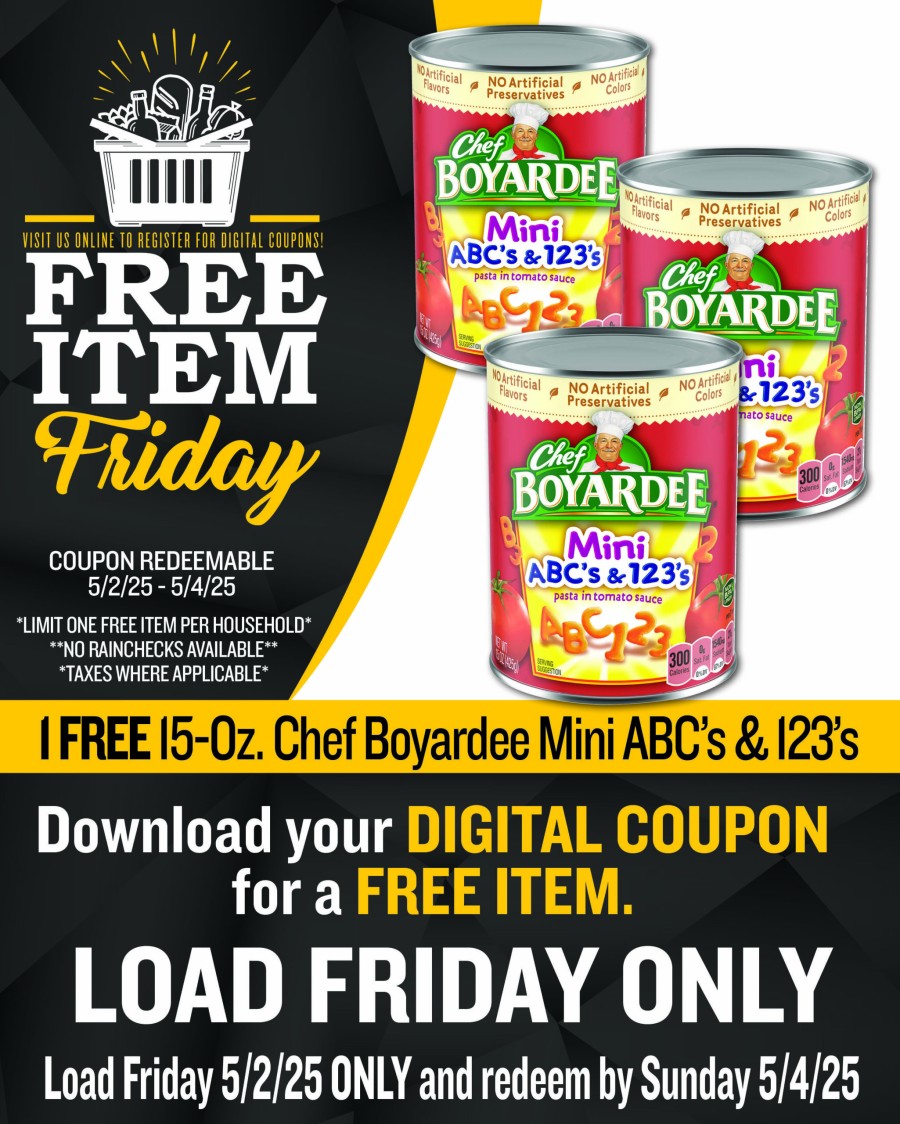Free Item Friday