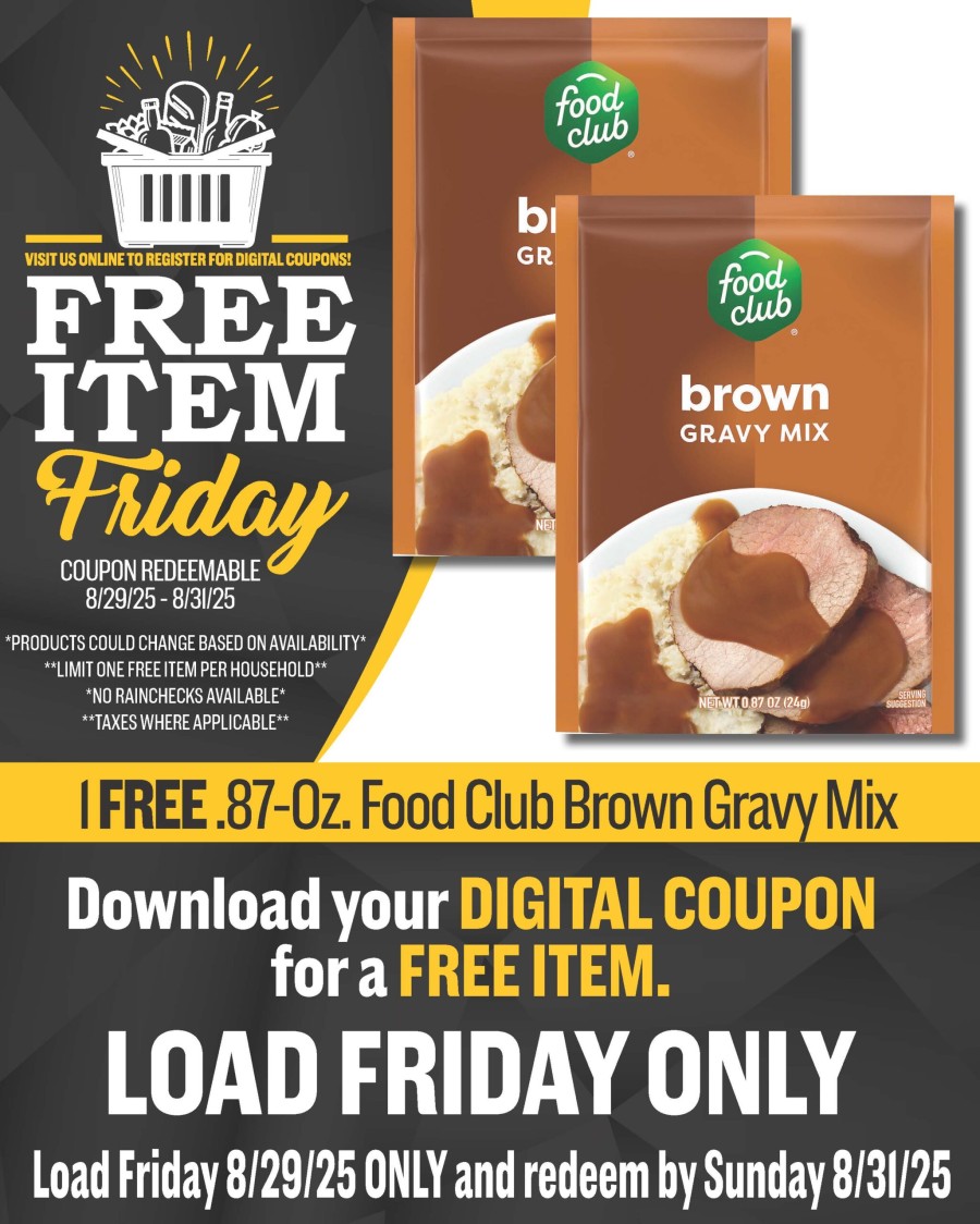 Free Item Friday